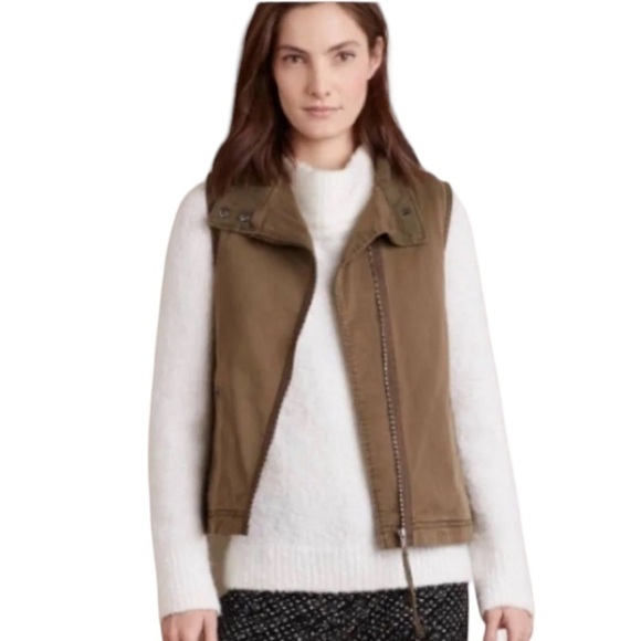 Anthropologie Marrakech Moss Green
Canyon Sherpa Shearling Vest Size S Cabincore - Picture 1 of 12